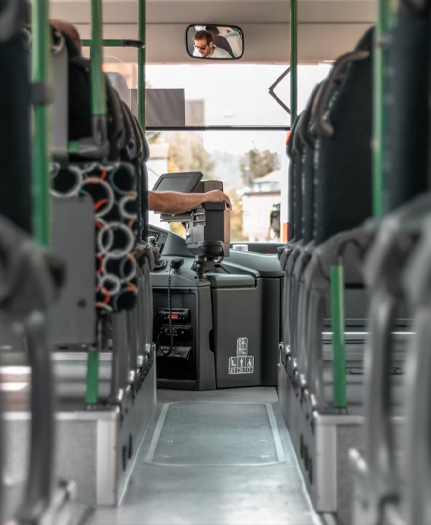 Minibus for airport and station transfers