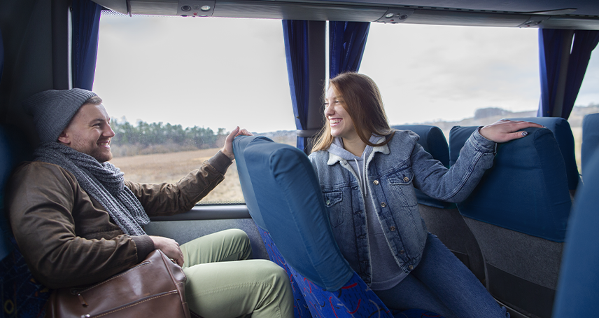 Bus for events and ceremonies with driver